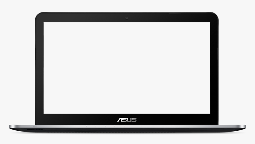 Laptop Front View Png, Transparent Png, Free Download