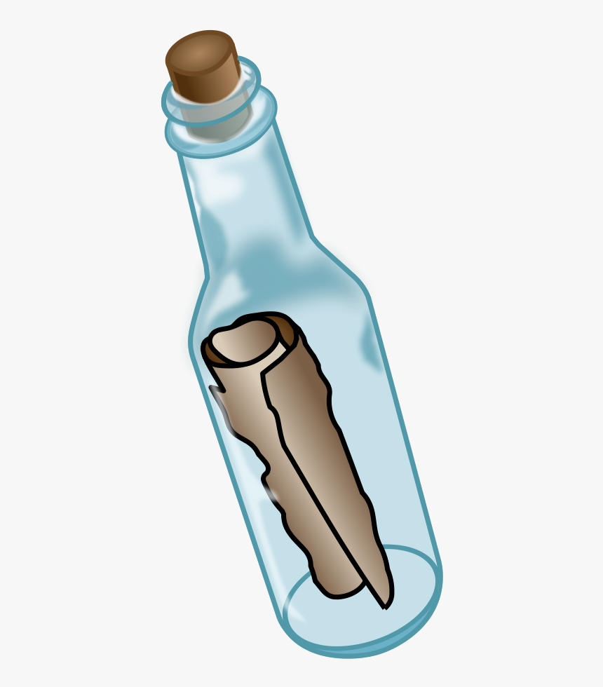 Message In A Bottle Clipart Png For Web , Png Download - Message In A Bottle Clipart, Transparent Png, Free Download