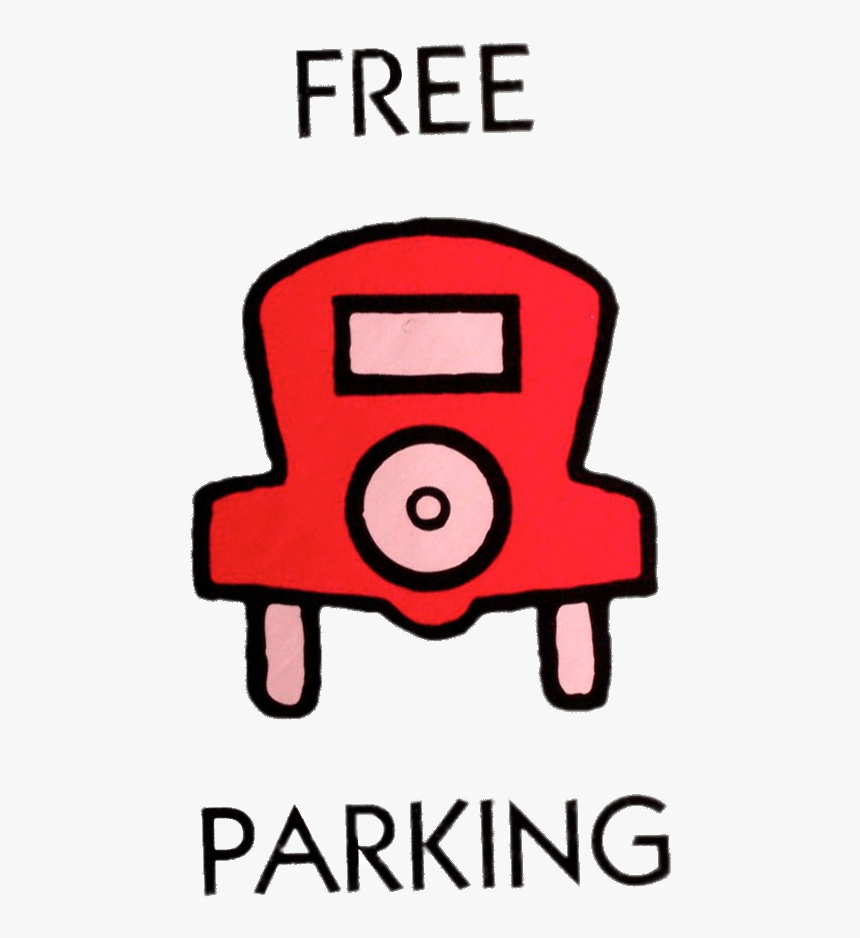 Monopoly Free Parking - Free Parking Symbol Monopoly, HD Png Download, Free Download