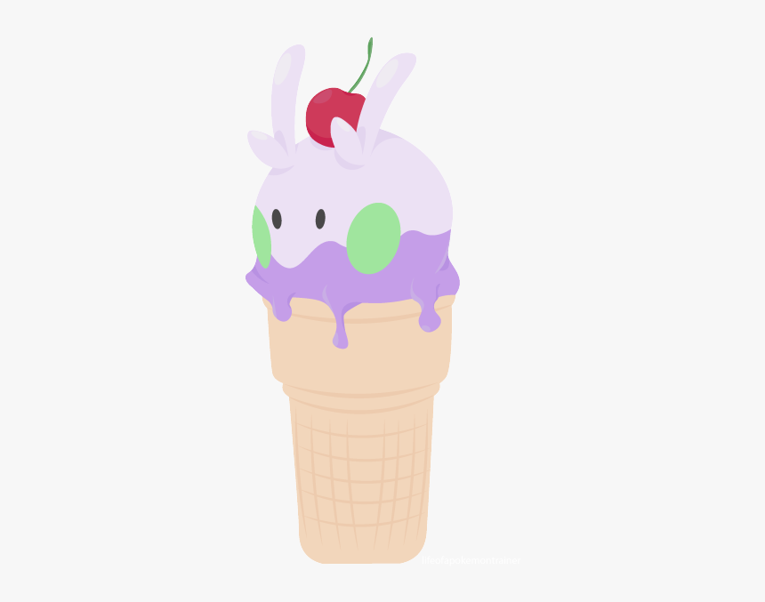 Lifeofapokemontrainer Ice Cream Cream Ice Cream Cone - Gelato, HD Png Download, Free Download