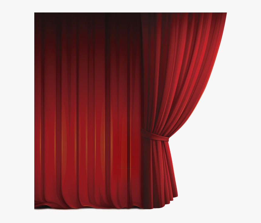 Transparent Theater Curtains Png - Theater Curtain, Png Download, Free Download
