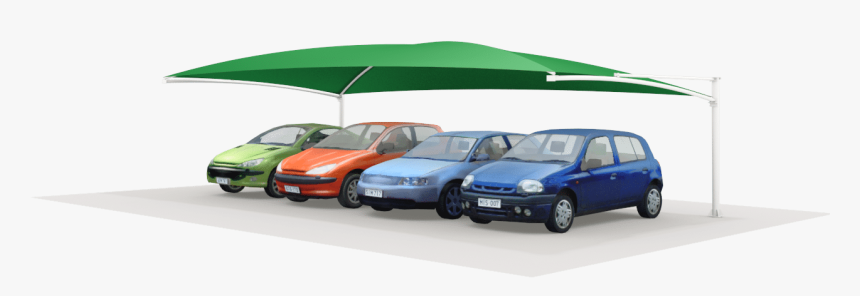 Car Garage Awning Vehicle Parking - City Car, HD Png Download, Free Download