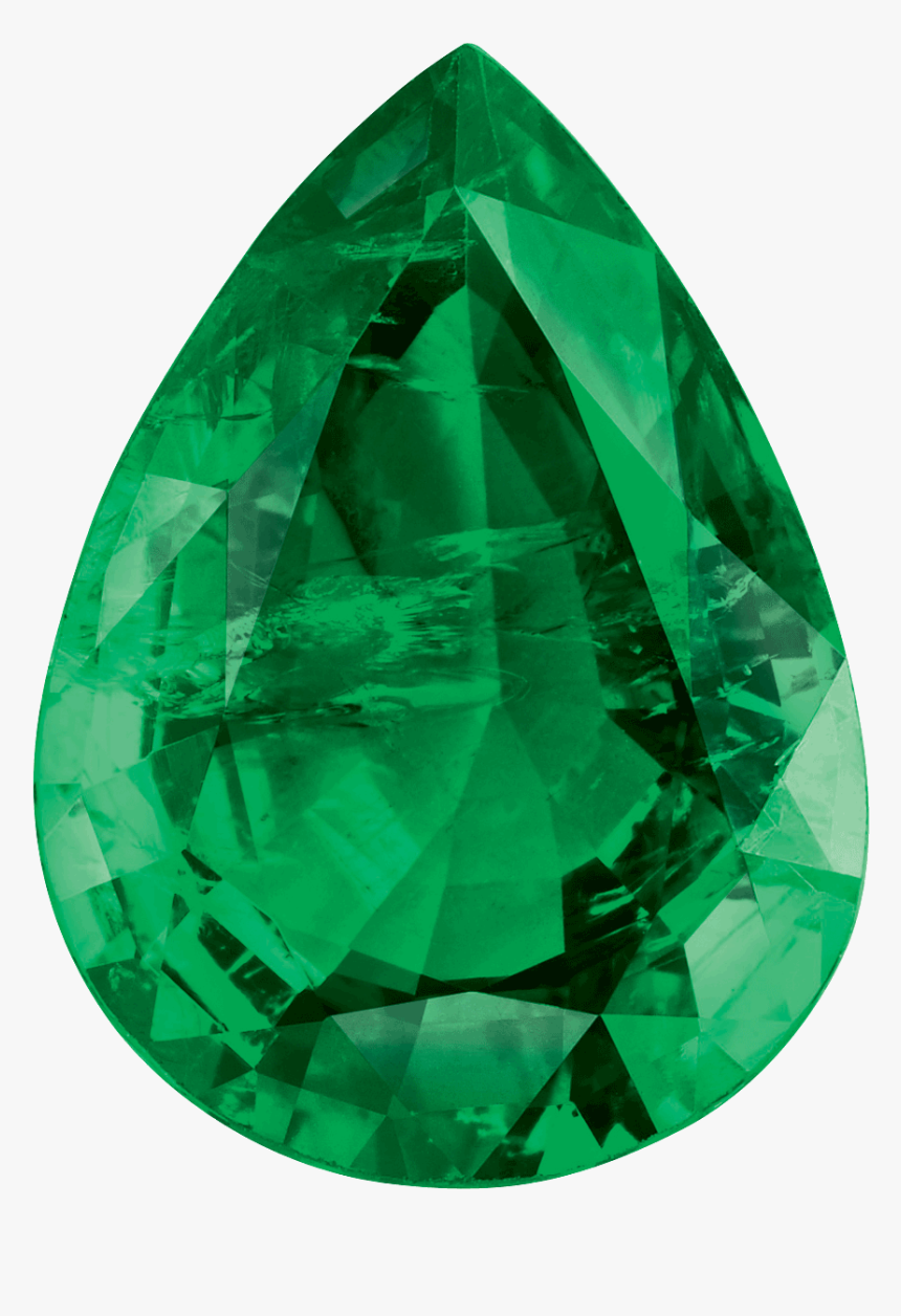 Download Emerald Stone Png Image - Pear Shaped Emerald Png, Transparent Png, Free Download