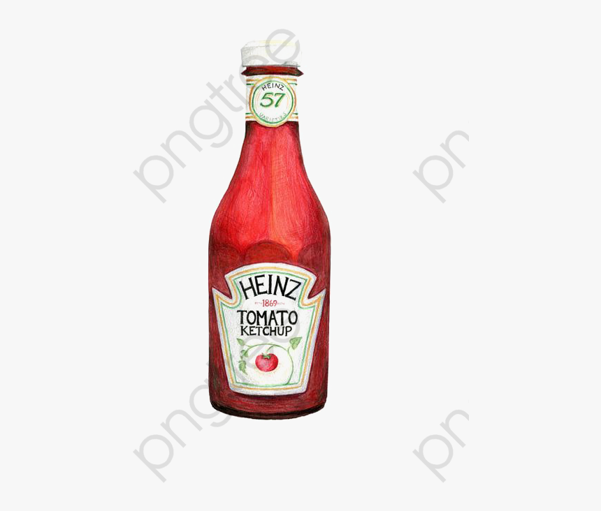 Transparent Tomato Sauce Clipart - Glass Bottle, HD Png Download, Free Download