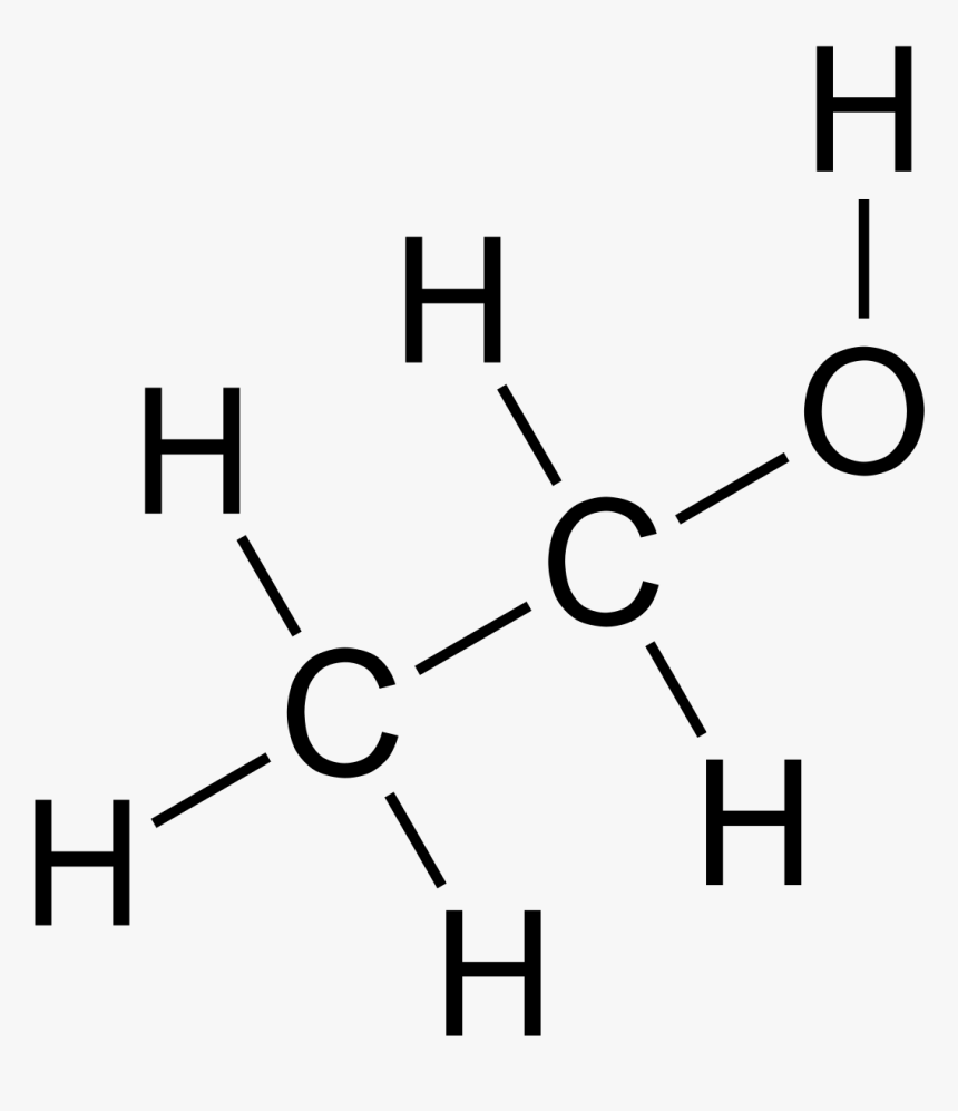 Ethanol Molecule, HD Png Download, Free Download