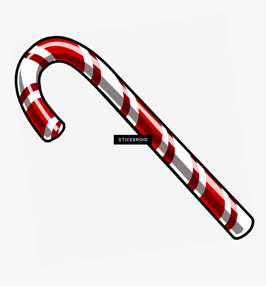 Candy Cane Christmas - Candy Cane, HD Png Download, Free Download