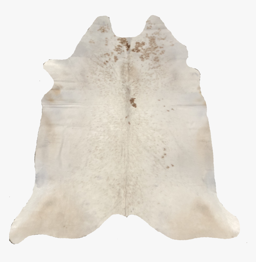 White With Brown Specks Brazilian Cowhide Rug - Composite Material, HD Png Download, Free Download