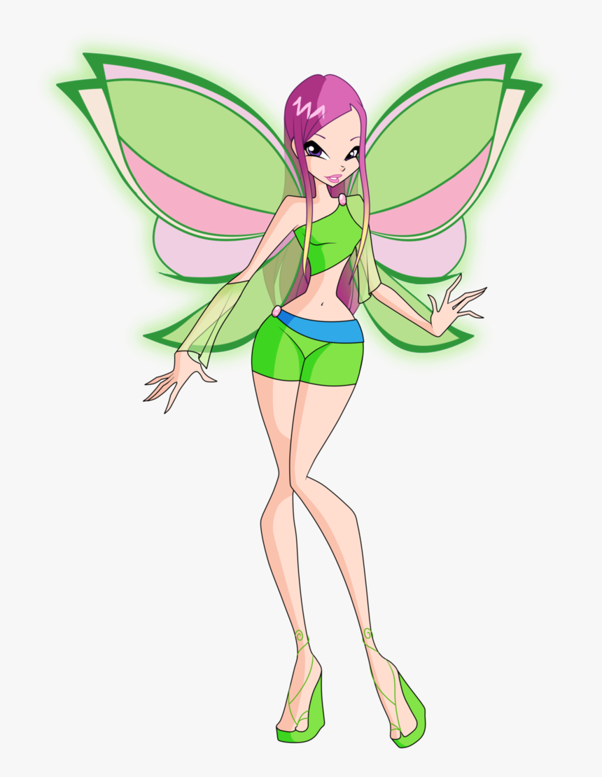Roxy"s Earth Fairy Concept By Tsukimineghost - Fairy, HD Png Download, Free Download