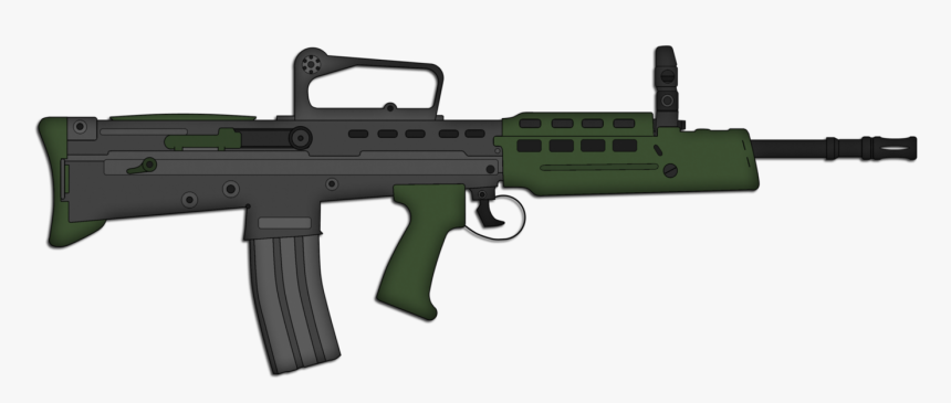 Vector Rifle Bullpup - Sa80 Paintball Gun Uk, HD Png Download, Free Download