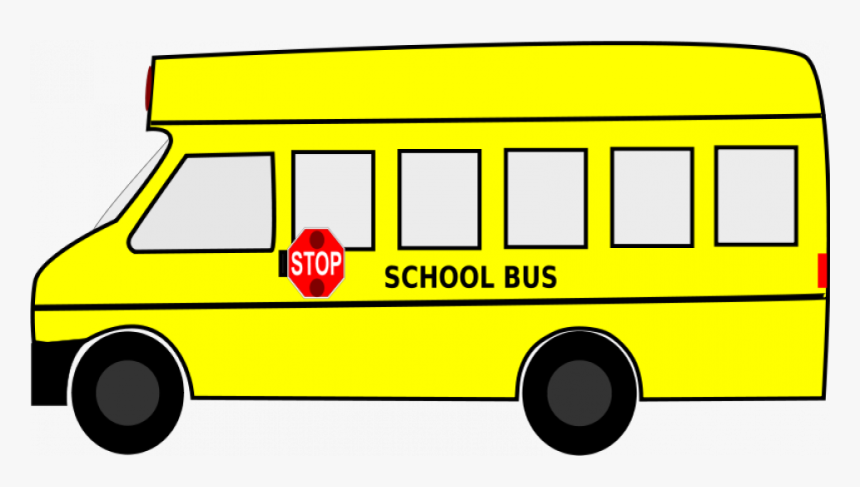 Yellow School Bus Vector Graphics - School Bus Clip Art, HD Png Download, Free Download