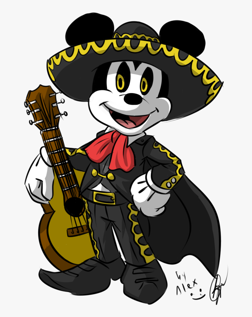 Mouse Clipart Mexican - Mickey Mouse Charro Cartoon, HD Png Download, Free Download