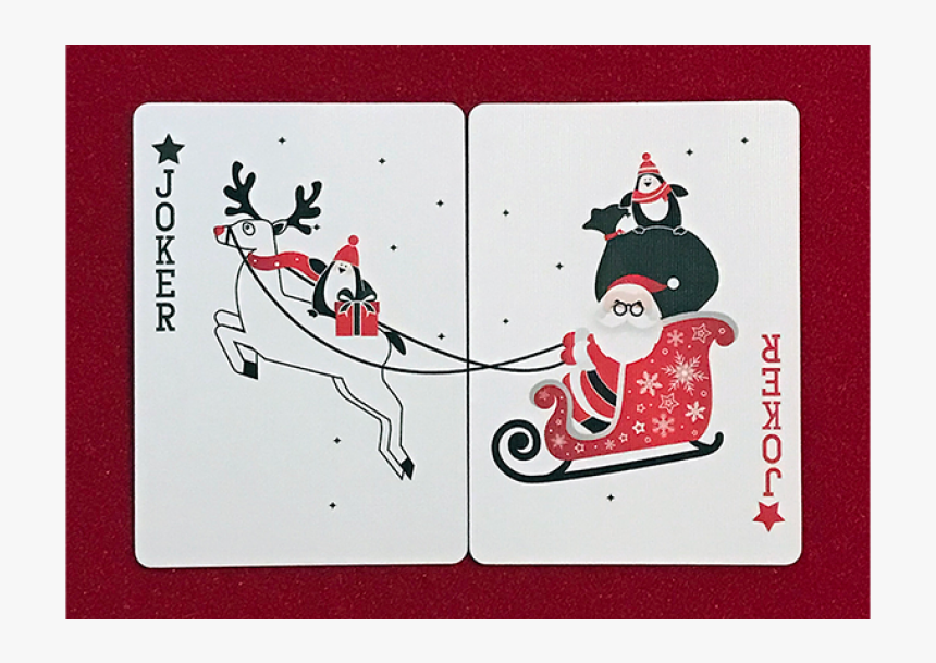 Christmas Playing Cards Uspcc, HD Png Download, Free Download
