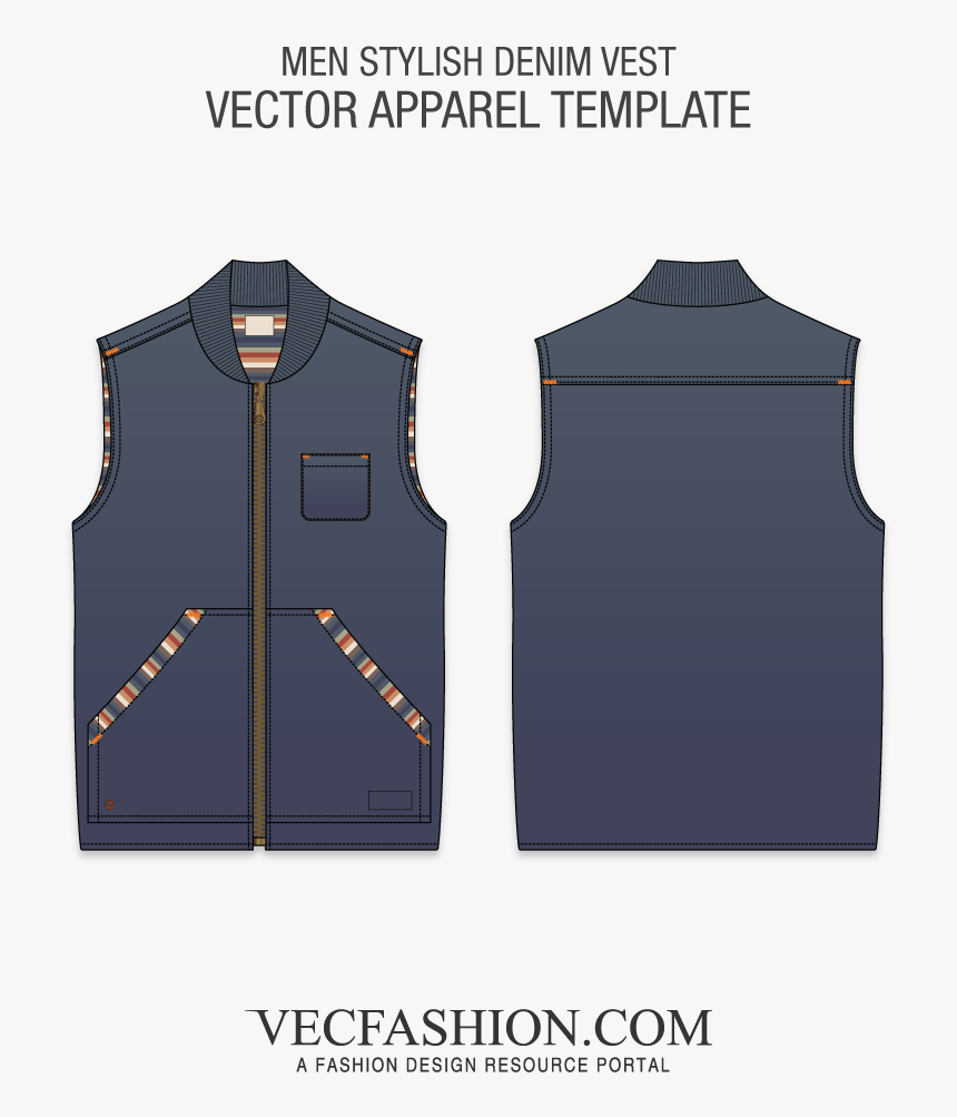 Vector Library Jacket Vector Denim - Jaket Vector Png, Transparent Png, Free Download