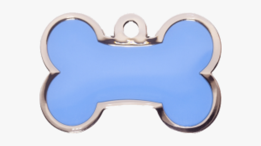 Dog Bone Tag Png - Blue Bone Dog Tags, Transparent Png, Free Download