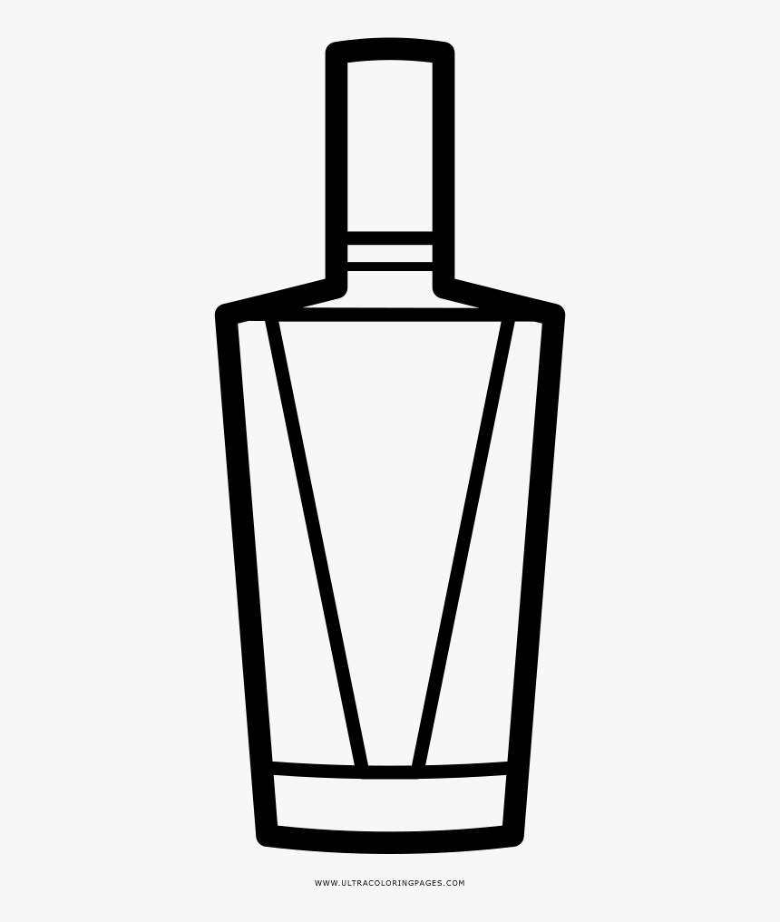 Liquor Bottle Coloring Page - Botellas De Licor Para Colorear, HD Png Download, Free Download