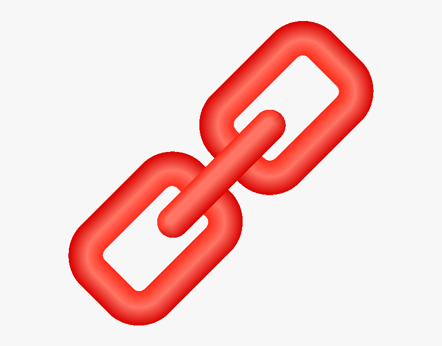 Link Icon1 Red - Transparent Background Chain Icon, HD Png Download, Free Download