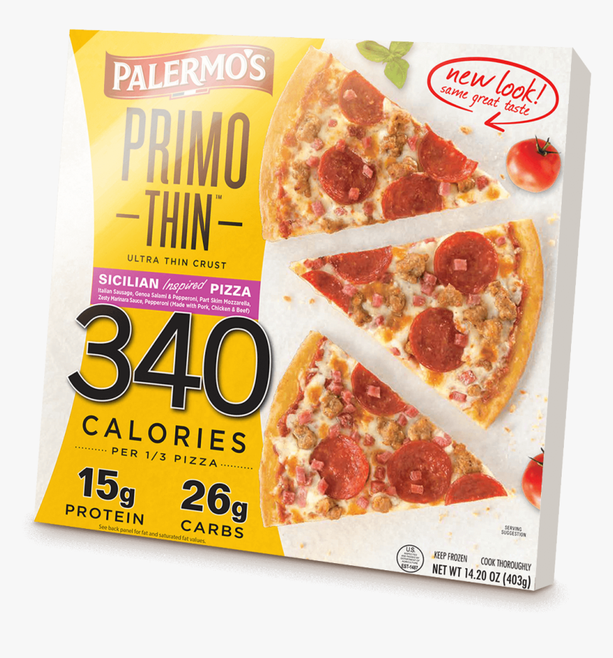 Palermo's Primo Thin Pizza Avocado Club, HD Png Download, Free Download