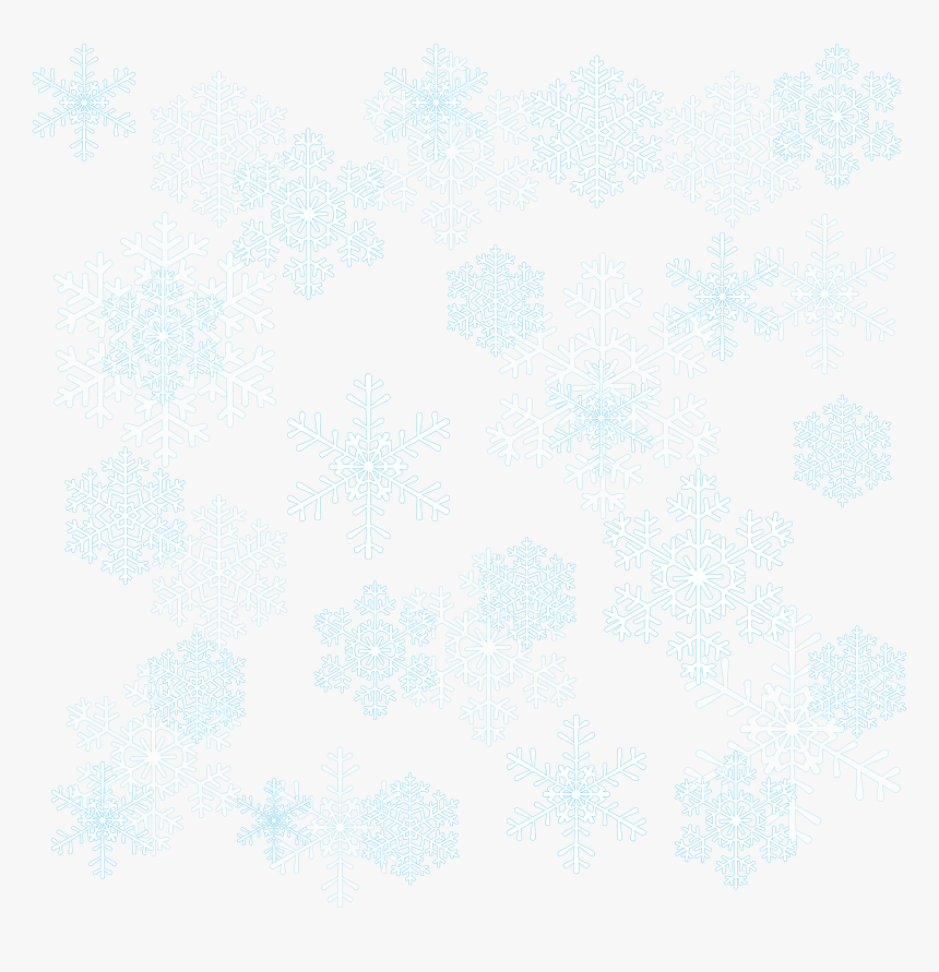 Transparent Snowflake Overlay Png - Motif, Png Download, Free Download