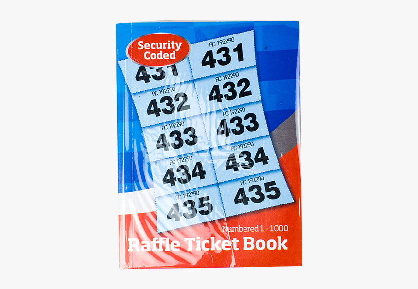 Cheap Raffle Ticket Books - Raffle Tickets, HD Png Download, Free Download