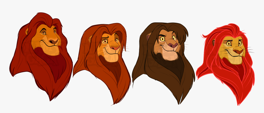 Royal Drawing King"s - Mufasa Simba And Kion, HD Png Download, Free Download