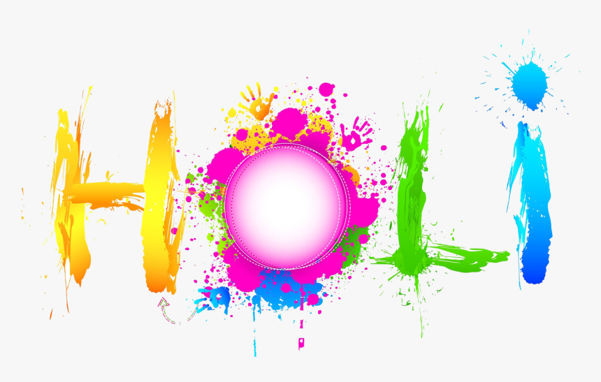 Happy Holi Greetings Quotes In English, Holi Vector - Holi Png, Transparent Png, Free Download