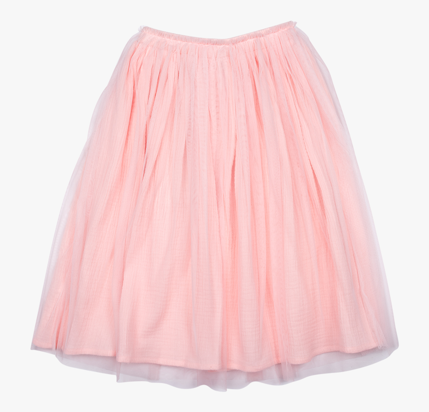 Tulle Skirt Png - Tulle Pink Png Skirt, Transparent Png, Free Download
