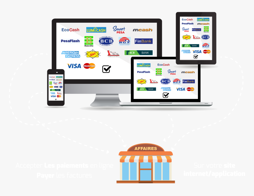 Accept Mobile Money Bank Visa Payment Local Cards Acceptance - New Website Online, HD Png Download, Free Download