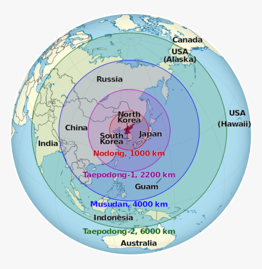 Three Presidents Facing North Korea A Review Of U - North Korea Nuclear Range, HD Png Download, Free Download