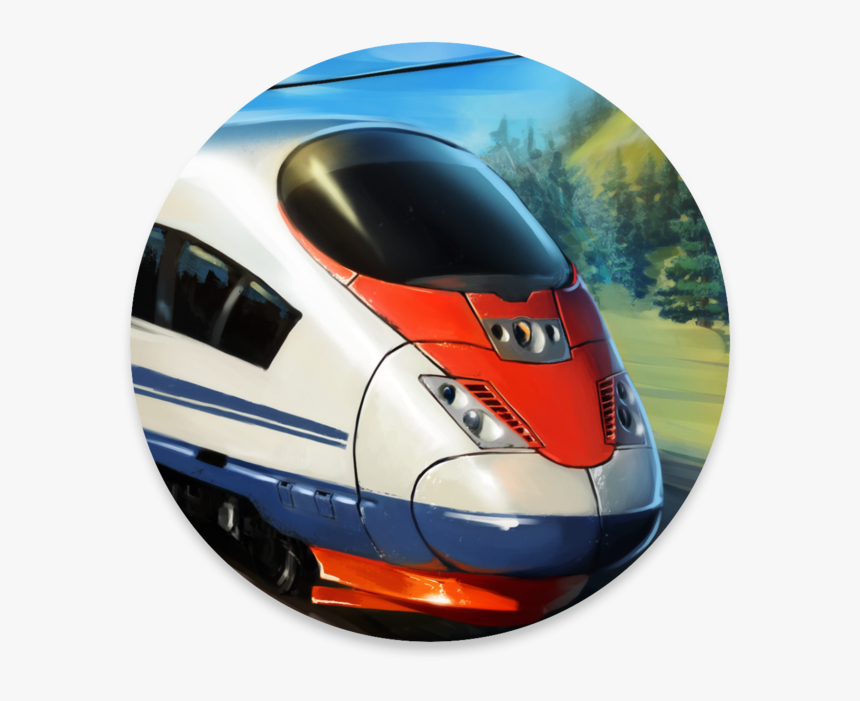 Transparent Bullet Train Png - High Speed Trains 3d, Png Download, Free Download