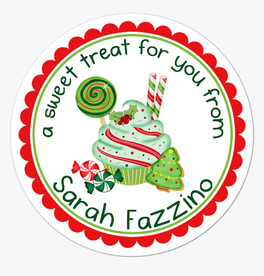 Holiday Sweets Personalized Sticker Christmas Stickers, HD Png Download, Free Download