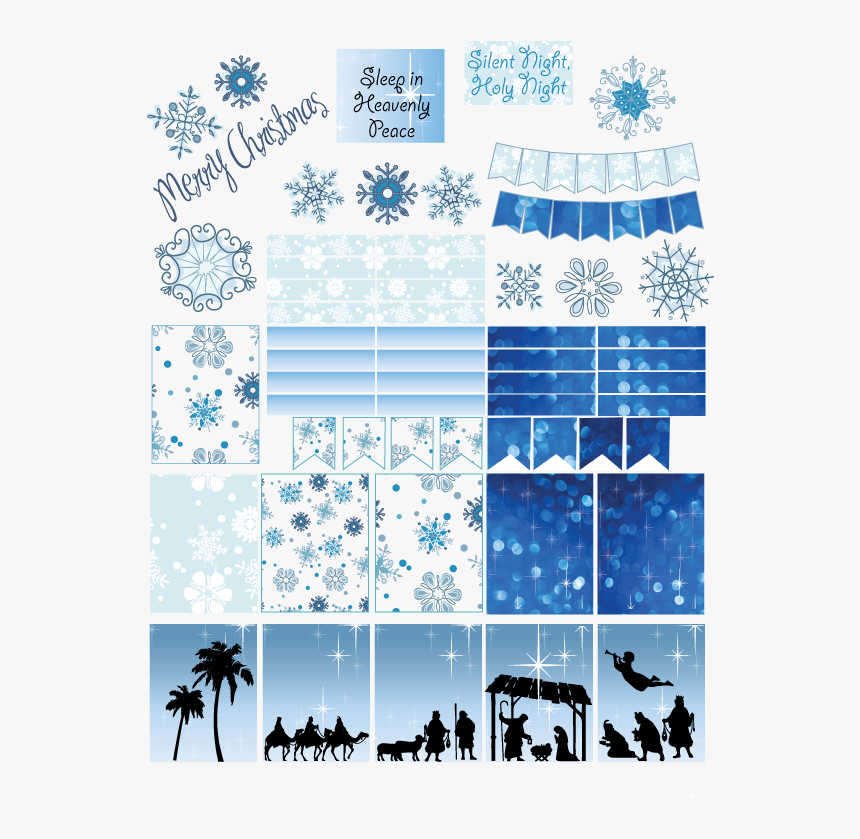 Free Printable Winter Planner Stickers