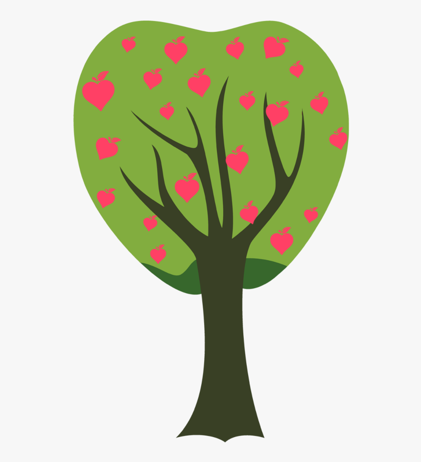 Transparent Heart Tree Png - My Little Pony Apple Tree, Png Download, Free Download
