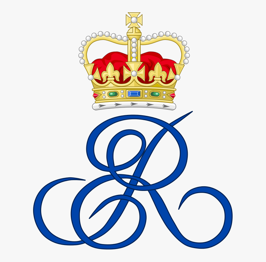 Fileroyal Monogram Of Queen Elizabeth Ii Of Great Britain - Queen Elizabeth Monogram, HD Png Download, Free Download