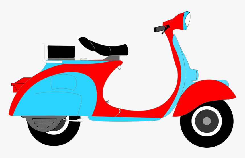 Thumb Image - Transparent Background Scooter Clipart Transparent, HD Png Download, Free Download