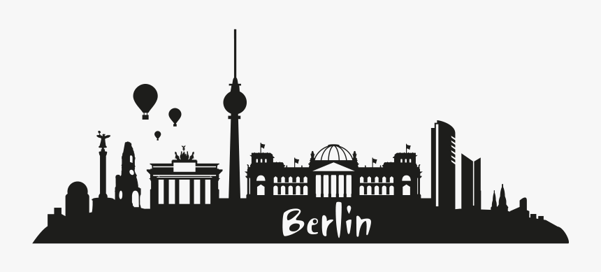 Skyline Berlino Png, Transparent Png, Free Download