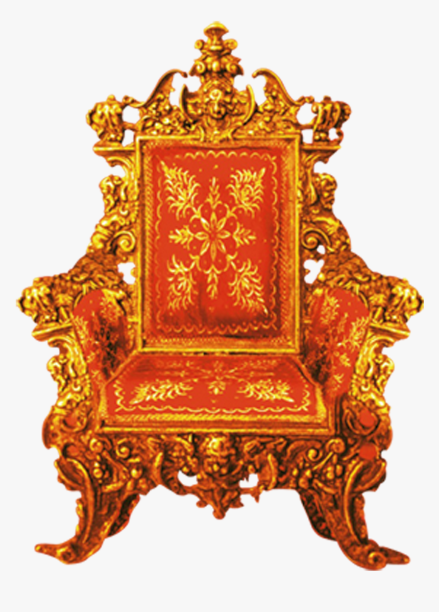 Throne Clipart Transparent Background - Golden Throne, HD Png Download, Free Download