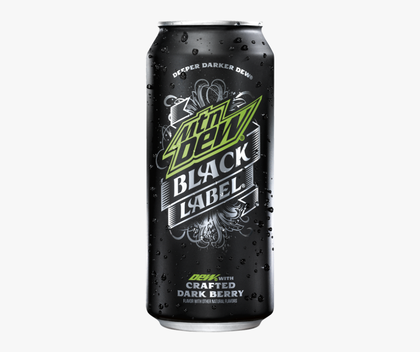 Mountain Dew Black Label Crafted Dark Berry "
 Title="mountain - Mountain Dew Brew, HD Png Download, Free Download