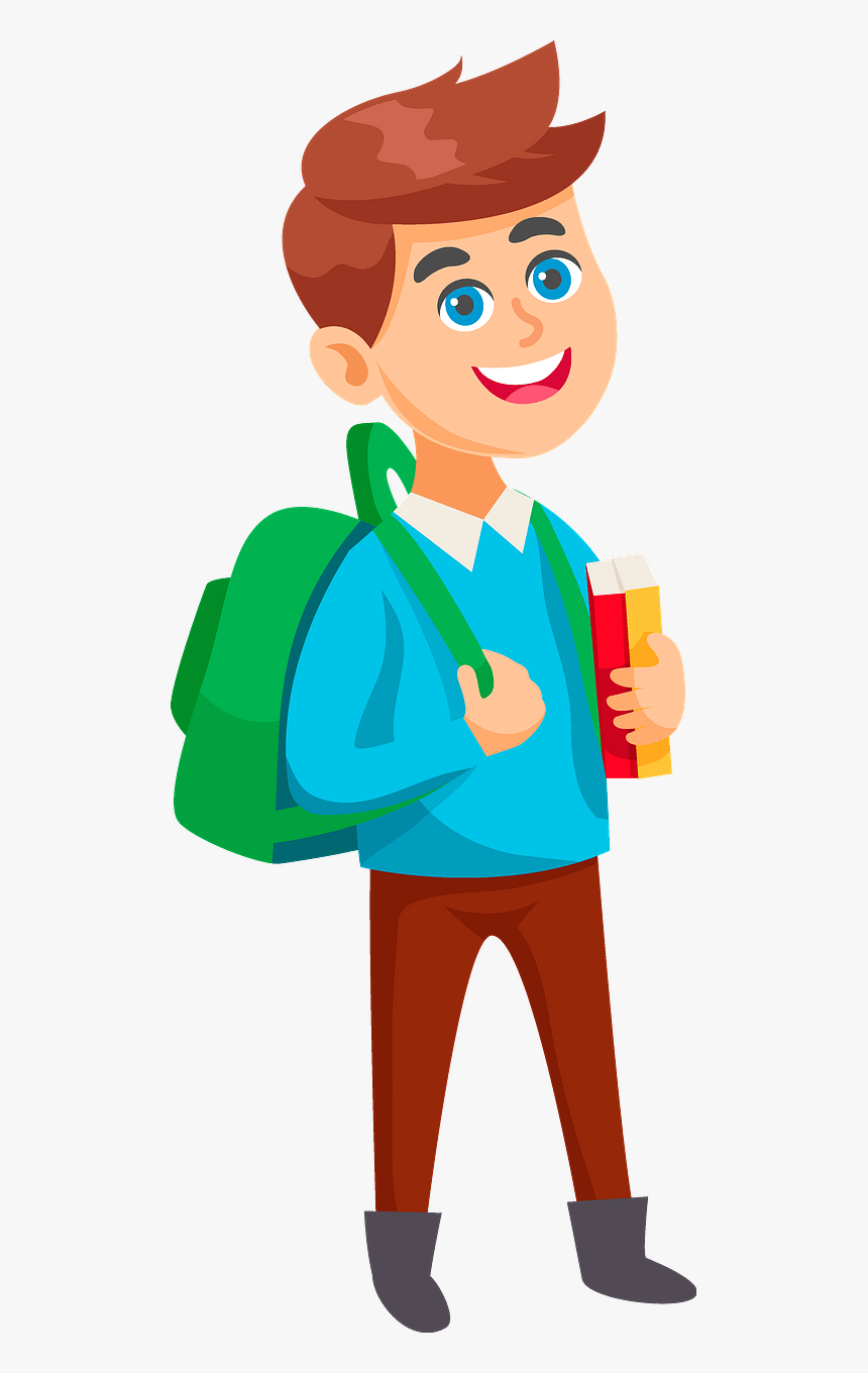 School Boy Clipart - Boy Clipart, HD Png Download, Free Download