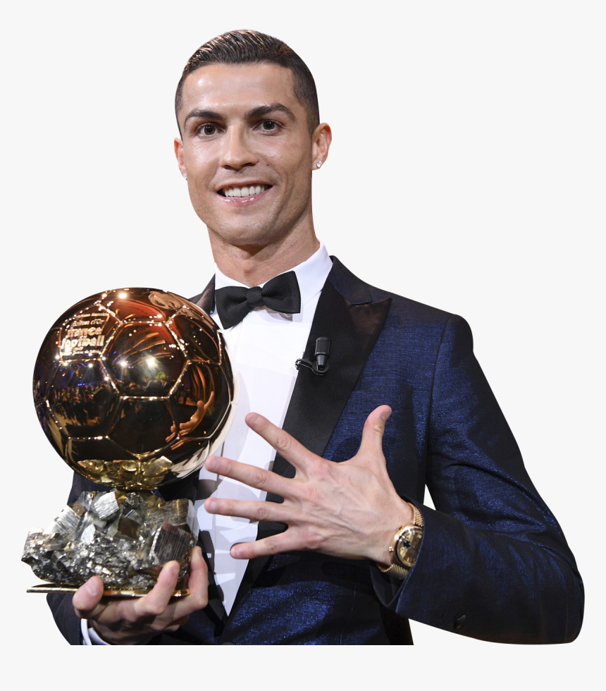 Cristiano Ronaldo Ballon D"or 2017 Render - Ballon D Or 2019 Ronaldo, HD Png Download, Free Download