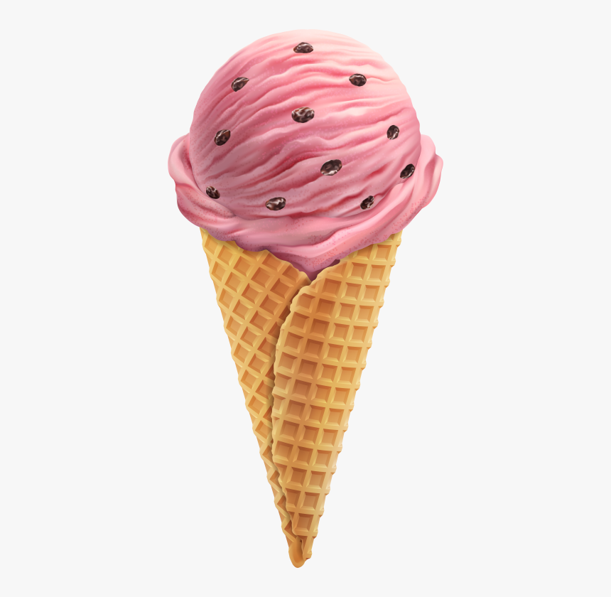 Ice Cream Cone Transparent Image - Ice Cream Cone Transparent, HD Png Download, Free Download