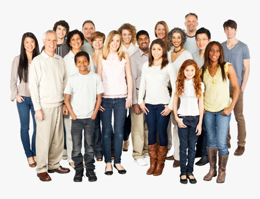Diverse Group Of People Png, Transparent Png, Free Download