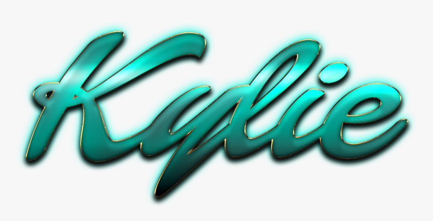 Kylie Transparent Free Png - Calligraphy, Png Download, Free Download