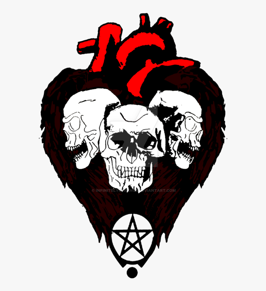 Thumb Image - Gothic Heart Png, Transparent Png, Free Download