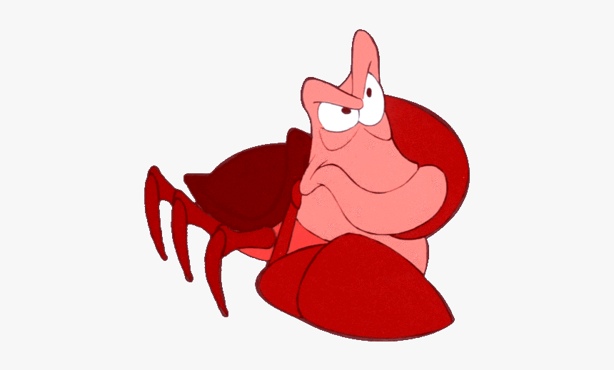 #sebastian #thelittlemermaid #disney #movie #cartoon - Little Mermaid Gif Transparent, HD Png Download, Free Download