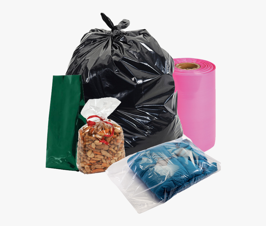Transparent Trash Bag Png - Plastic Bag Of Clothes Png, Png Download, Free Download