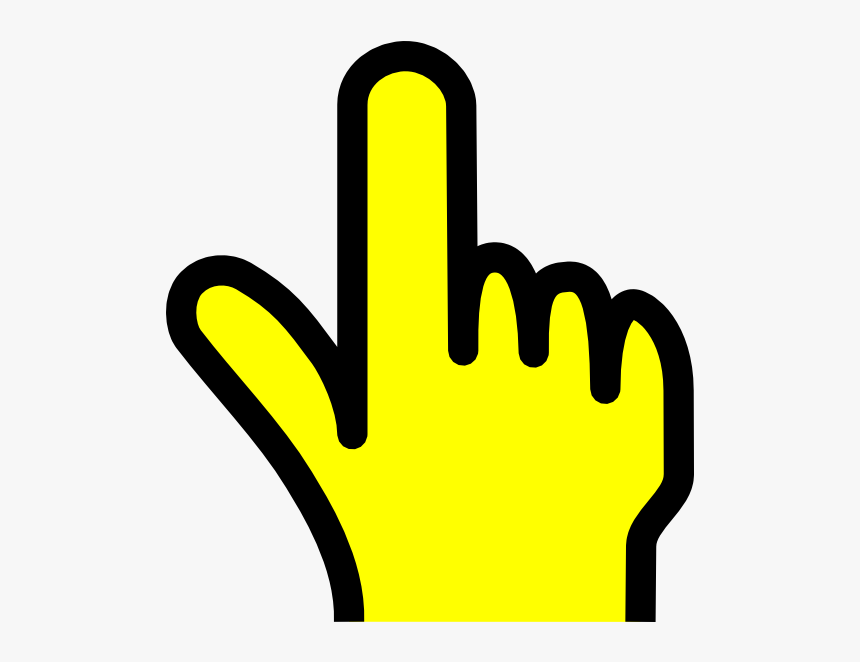 Transparent Finger Pointer Png - Transparent Pointer Finger, Png Download, Free Download