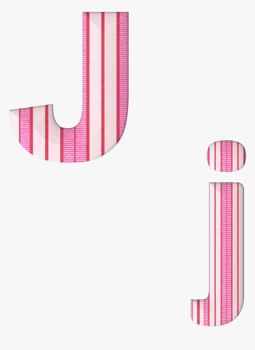 Abc Alphabet J Fabric Stripes, HD Png Download, Free Download