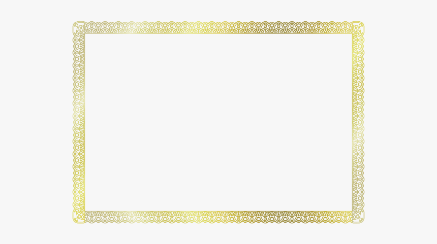 Certificate Border - Paper Product, HD Png Download, Free Download