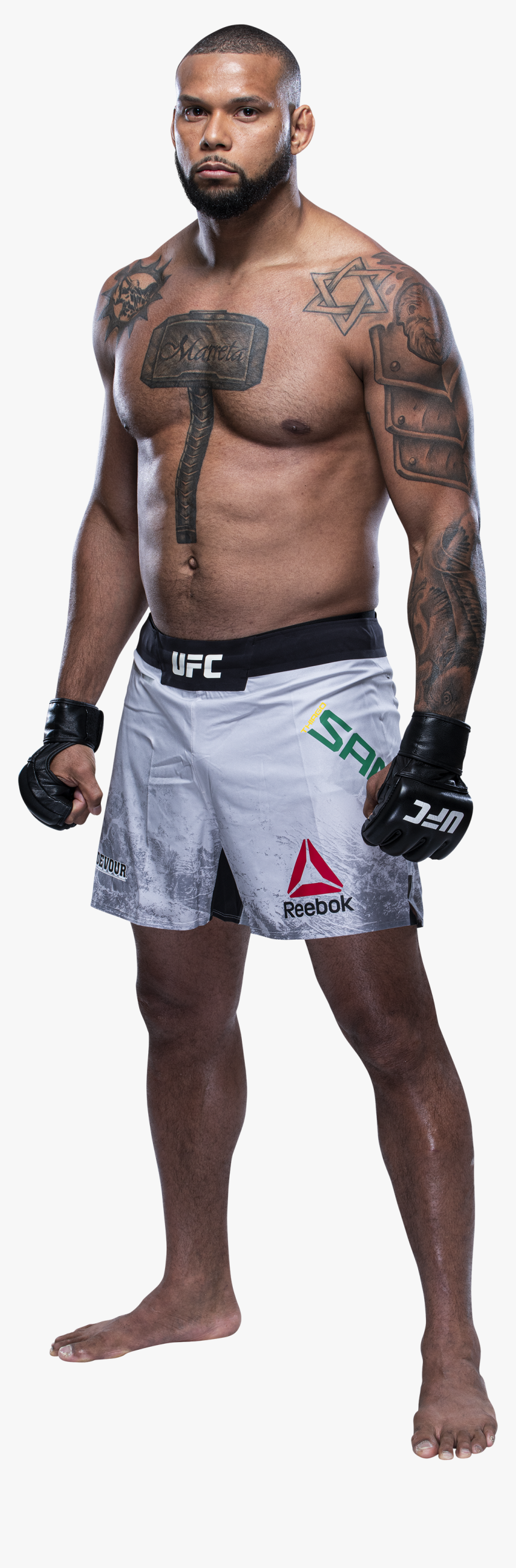 Ufc Thiago Santos Png Saas, Transparent Png, Free Download