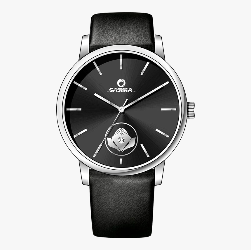 Casima New Chinese Style Men Watches Leather Fashion - Teal Clock Icon, HD Png Download, Free Download